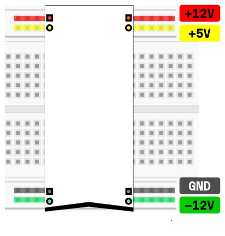 MICRORACK Voltage Layout